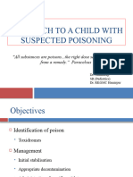 Approach To Poisoning