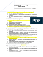 Gestion de Proyectos Examen Parcial Solucionario 2011 I