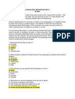 Latihan Soal Descriptive Text 2