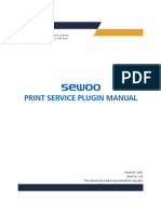 SEWOO - Print - Service - Plugin Manual - ENG (REV.B)