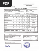 2-Bulletin de La Classe de 1 Ère S2