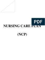 Nursing Care Plan (NCP) : Doreza D. Casipe Bsn3A