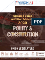 Vision VAM 2020 (Polity) Union Legislature