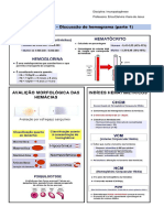 ATIVIDADE - Interpretação de Hemograma