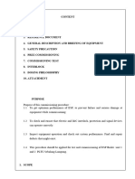 ESP Commissioning Procedure