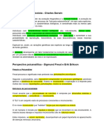 Processos Mentais - Psicologia 12º