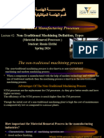 Advanced Manufacturing Processes