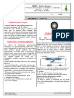 Atividade 1 - Modelos Atomicos