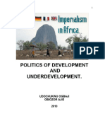 Politics of Development and Underdevelop