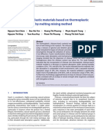 Vietnam Journal of Chemistry - 2024 - Van Chien - Preparation of Bioplastic Materials Based On Thermoplastic Chitosan and