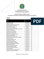 Remanejamento Estudantes Medicina