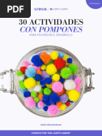 Actividad para Realizar Con Pompones