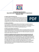 Frequently Asked Questions About SATA 6Gb/s and The SATA Revision 3.0 Specification (May/June 2009)