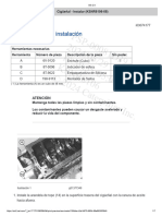 Instalacion de Cigueñal c6.4