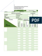 Lista de Cotejo