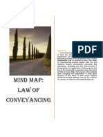 Mind Map Law of Conveyancing-Law512 Oer 2021