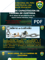 Cadena de Custodia - PPT