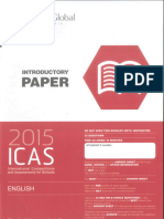 ICAS English Introductory Paper 2015