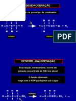 Reaçao de Desidrogenação