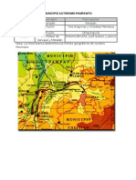 Mapa y Límites Del Municipio Autónomo Pampanito