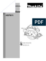 Makita Citcular Saw - HS7611