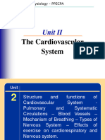 Unit II - Cardiovascular System - New