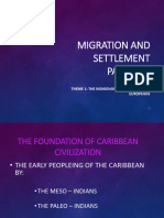 1 Migration and Settlement Patterns