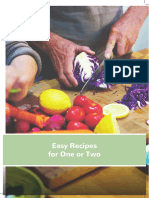 Easy Recipes For One or Two