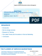 Presentation - Service Marketing - Roll No 70