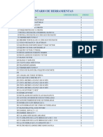 3.1.0. Inventario de Herramientas 2024 Actualizado