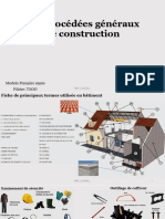 Procédés Généraux de Construction - Partie 1