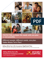 ABSLI DigiShield Plan Brochure V09