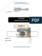 EC Geography Grade 10 June 2024 QP and Memo