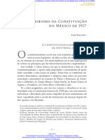 Bonavides, Paulo. O Pioneirismo Da Constituição Do México de 1917