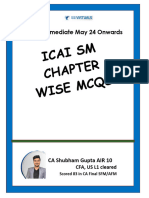 ICAI SM Chapter-Wise MCQs