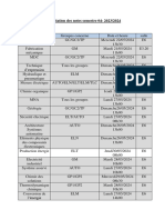 Consultation Semestre 04 - 16