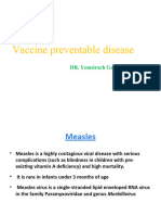 Vaccine Preventable Disease