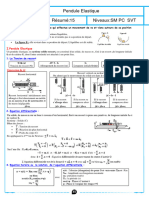 Pendule Elastique Resume de Cours 1