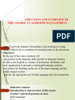 Module Classroom Language