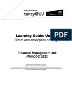 2024 FMA300 Unit 3 Learning Guide