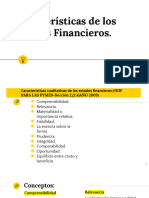 Caracteristicas Cualitativas de Los Estados Financieros y Casos