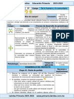 3er Grado Junio - 08 Qué Te Dice Mi Cuerpo (2023-2024)