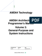 AMD64 Architecture Programmer's Manual Volume 3 General-Purpose and System Instructions