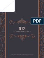 Copia de Dark Elegant Patterned Fancy Menu