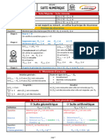 Suites Numeriques Resume de Cours 9