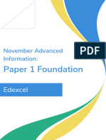 Third Space Learning - Nov 2022 Foundation Paper 1 - Edexcel