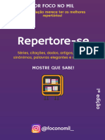 Repertore-Se 1 Edição