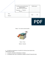 Sujet CCF Fonction Derivee Et Etude Des Variations D Une Fonction Terminale Pro Groupement A B