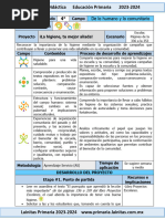 4to Grado Mayo - 01 La Higiene, Tu Mejor Aliada (2023-2024)