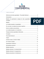 DOCUMENTO DE APOYO - Definiciones de Altas Capacidades - Precocidad Intelectual